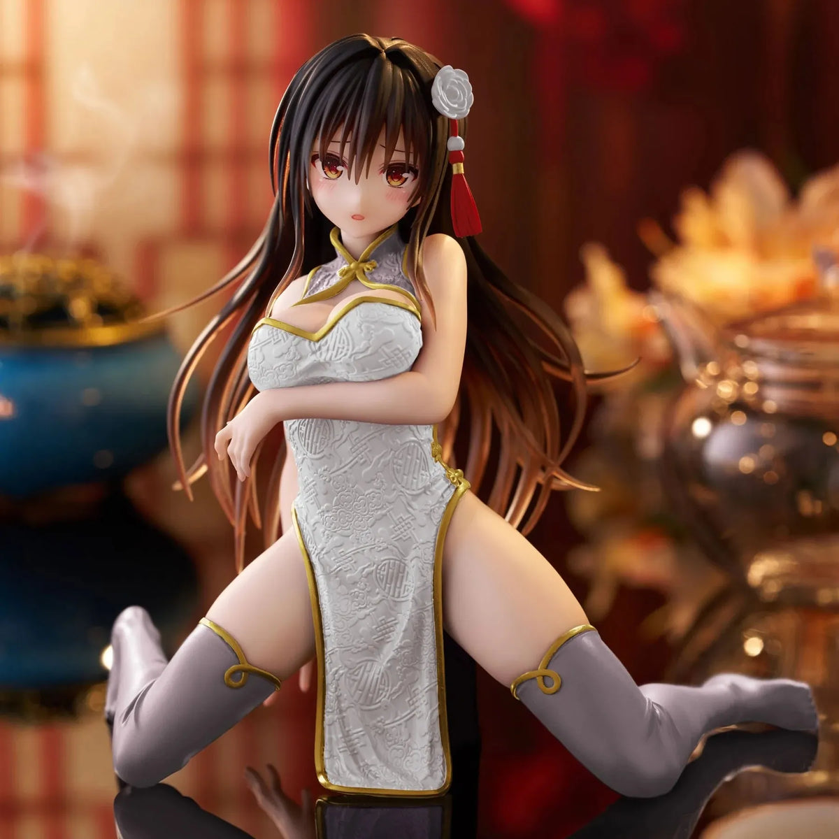To Love-Ru Darkness - Figurine Yui Kotegawa Chinese Dress Ver. Renewal Desktop Cute