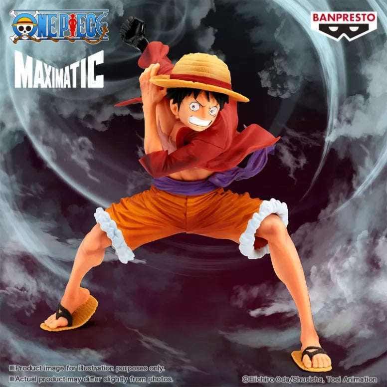 One Piece - Figurine Monkey.D.Luffy Maximatic Special I . II 2A