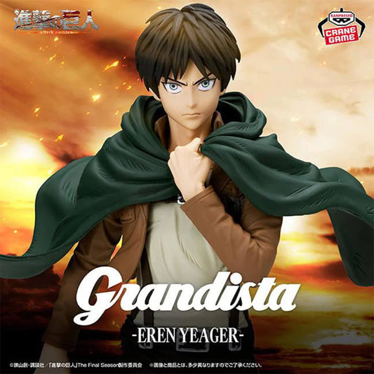 Attack on Titan – Figurine Eren Yeager Grandista