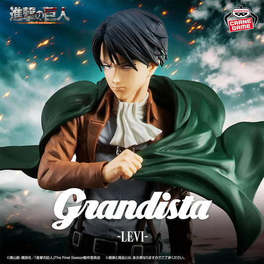 Attack on Titan – Figurine Levi Ackerman Grandista