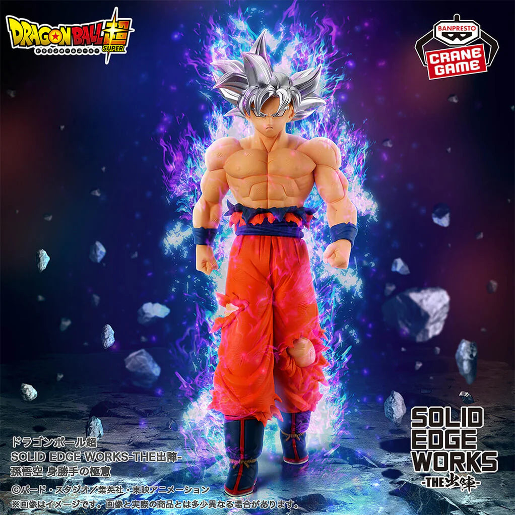 Dragon Ball Super – Figurine Son Goku Ultra Instinct Solid Edge Works