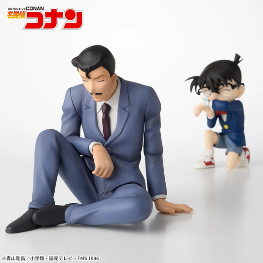 Detective Conan – Figurines Conan Edogawa & Kogoro Mouri
