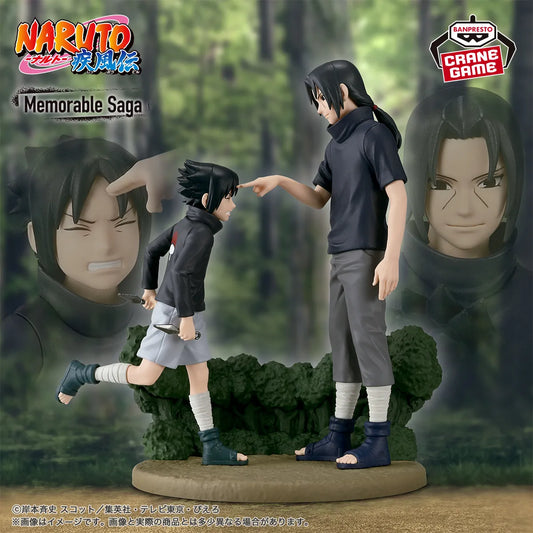 Naruto Shippuden - Figurine Uchiha Sasuke & Uchiha Itachi Memorable Saga