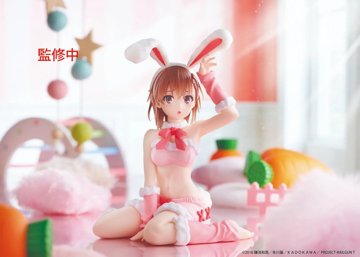 A Certain Scientific Railgun T - Figurine Mikoto Misaka Fluffy Bunny Ver. MOFLOCK