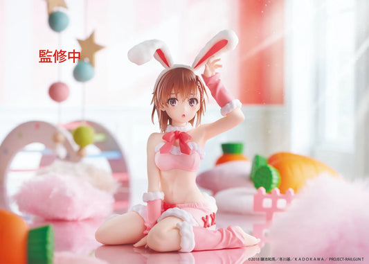 A Certain Scientific Railgun T - Figurine Mikoto Misaka Fluffy Bunny Ver. MOFLOCK