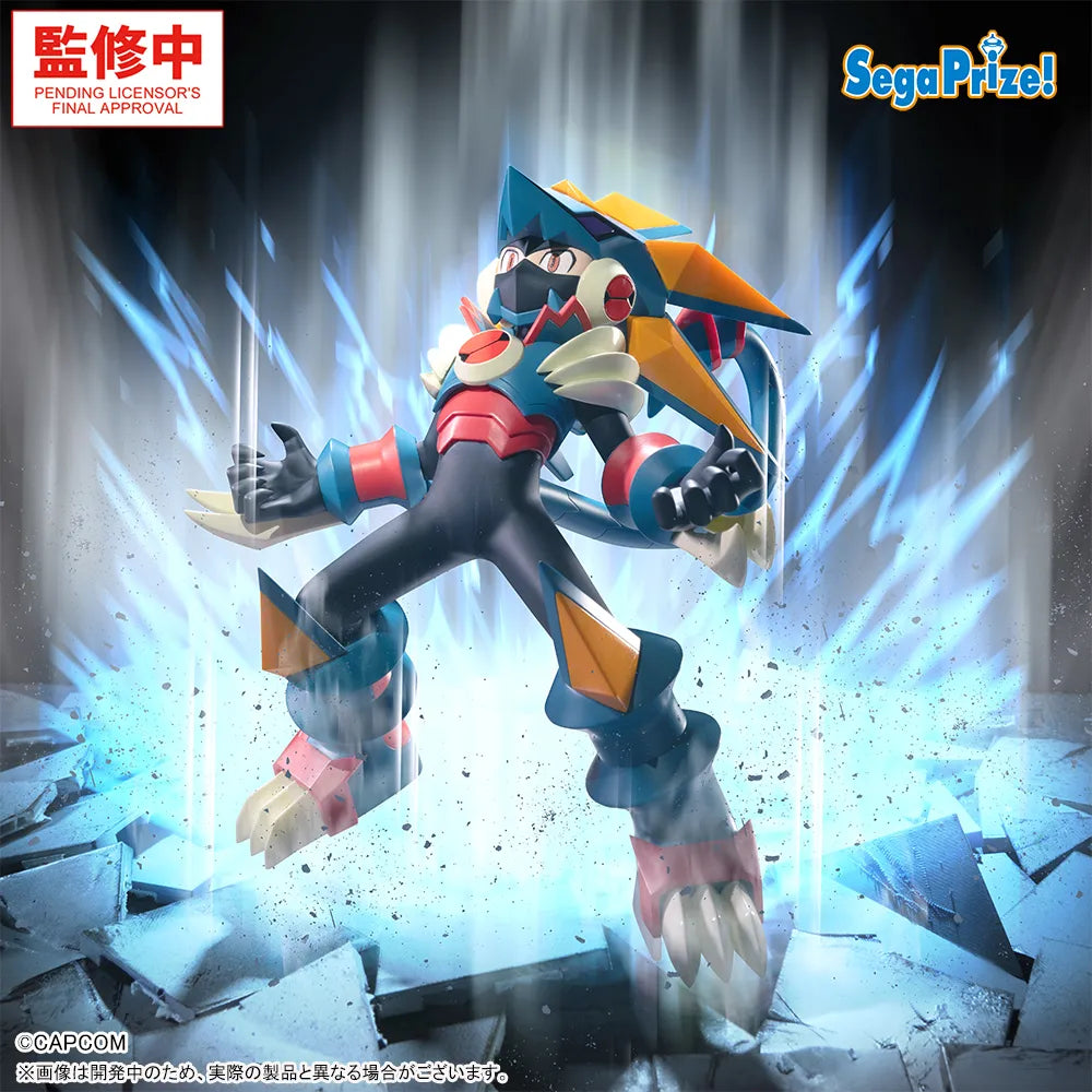 Mega Man Battle Network - Figurine Mega Man Gregar Beast Luminasta