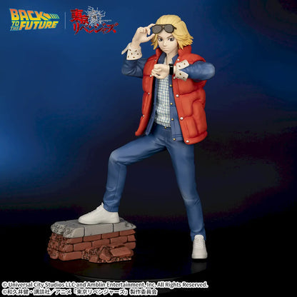 Tokyo Revengers - Figurine Manjiro Sano X Back To The Future ACT/CUT Premium Figure