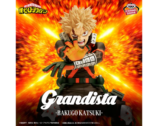 My Hero Academia - Figurine Katsuki Bakugo Grandista