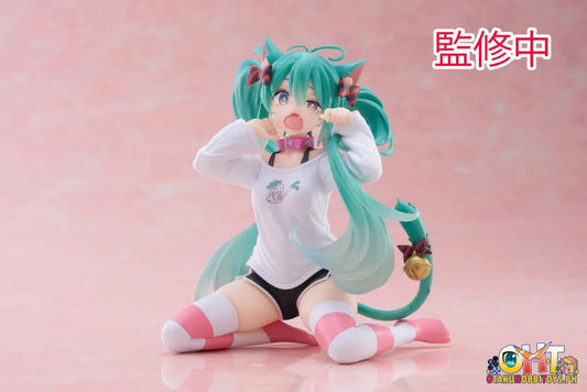 Vocaloid - Figurine Hatsune Miku Nekomimi T-Shirt Ver. Desktop Cute