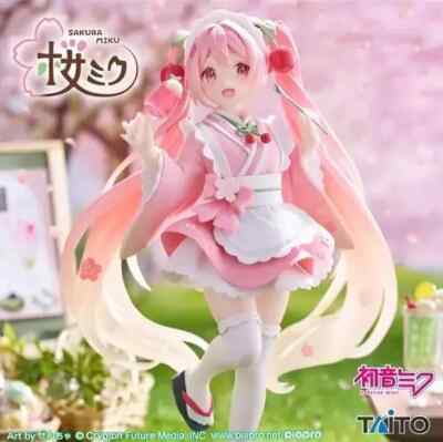 Vocaloid - Figurine Sakura Miku Original Illustration Japenese Cafe Coreful