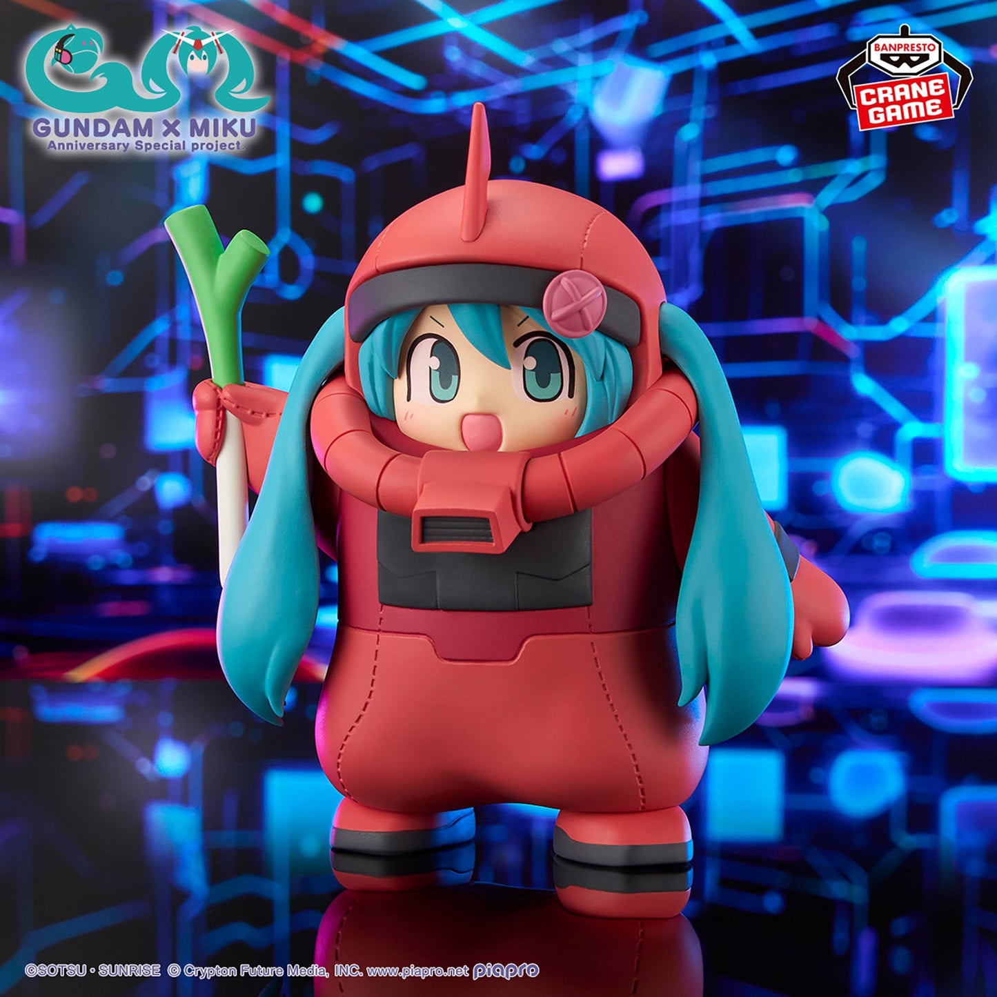 Vocaloid X Gundam - Figurine Miku Char Zaku
